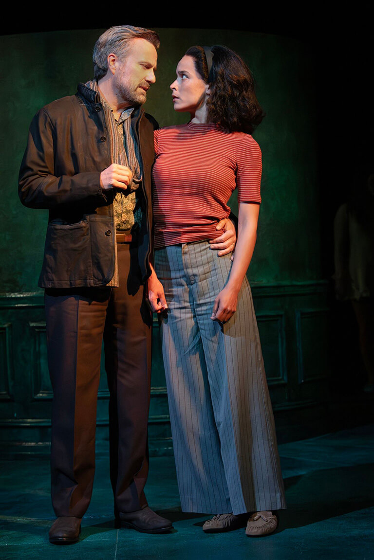 as The Male Presence in <i>Girl Interrupted</i> at the Public Theater<br />Photo: Joan Marcus